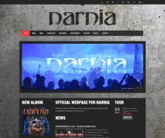 Narniatheband.com(Swedish Metal Since 1996) Screenshot