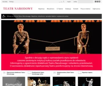 Narodowy.pl(Teatr Narodowy) Screenshot