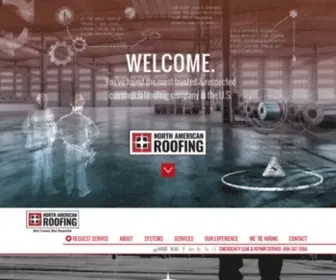 Naroofing.com(Commercial Roofing Contractor) Screenshot