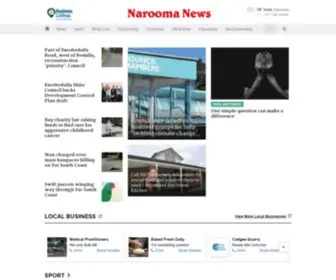 Naroomanewsonline.com.au(Narooma news) Screenshot