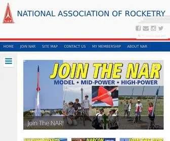 Nar.org(Nar the national association of rocketry (nar)) Screenshot