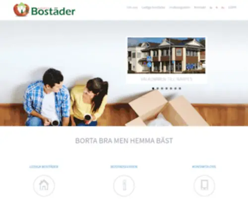 Narpesbostader.fi(Borta) Screenshot