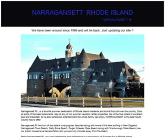 Narragansettri.com(Narragansett Ri tourism) Screenshot