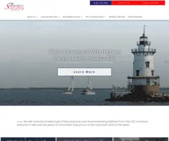 Narragansettsailingschool.com(Rhode Island) Screenshot