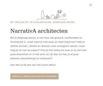 Narrativa.nl(Duurzaam architectenbureau NarrativA) Screenshot