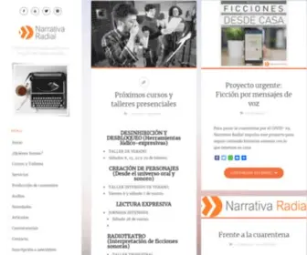 Narrativaradial.com(Centro) Screenshot