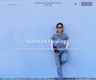 Narrativehealing.com(Narrative Healing) Screenshot