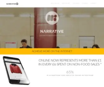 Narrativeindustries.com(Web Design Agency) Screenshot