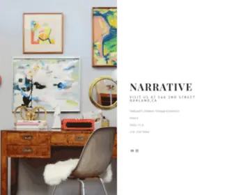 Narrativeoak.com(Narrative) Screenshot