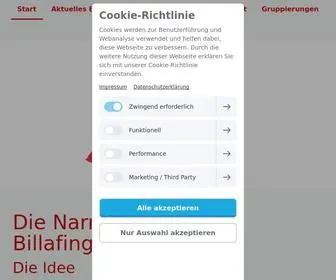 Narrengesellschaft-Billafingen.de(Die Narrengesellschaft Billafingen) Screenshot