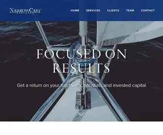 Narrowcastventures.com(NarrowCast Ventures) Screenshot