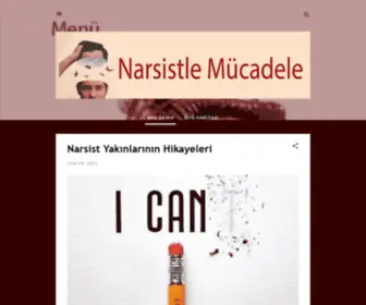 Narsistlemucadele.com(Narsistle Mücadele) Screenshot