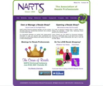 Narts.org(The Association of Resale Professionals) Screenshot