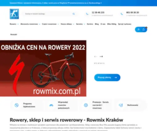 Narty-Rowery.pl(Sklep i serwis rowerowy) Screenshot