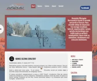 Nartyrzeczka.com(Kompleks Wyciągów Narciarskich Górnik) Screenshot