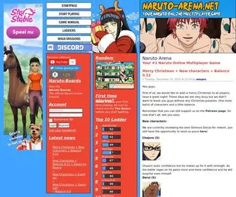 Naruto-Arena.net(Naruto Arena) Screenshot