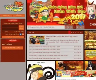 Narutodaichien.com(Naruto Đại Chiến) Screenshot