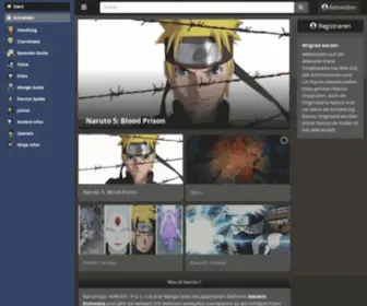 Naruto.de(Naruto Shippuden und Boruto) Screenshot