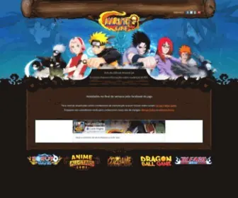 Narutogame.com.br(Naruto Game) Screenshot
