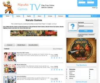 Narutogames.tv(Naruto Games) Screenshot