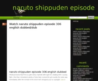 Narutoshippudenepisode.org(Naruto shippuden episode) Screenshot