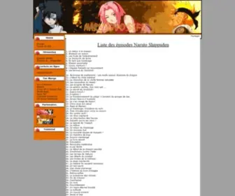 Narutovostfr.com(Naruto Vostfr) Screenshot