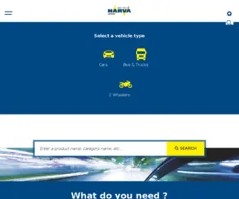 Narva-Light.com(Automotive Lighting Solutions) Screenshot