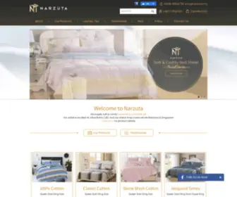 Narzuta.com.my(Bedsheet Supply Johor Bahru (JB)) Screenshot