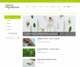 Nasa-Bylinkaren.sk(Čaje na mieru) Screenshot