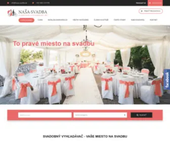 Nasa-Svadba.sk(NAŠA SVADBA) Screenshot