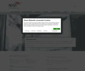 Nasa.de(NASA GmbH) Screenshot