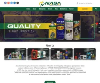 Nasachemicals.com(Car Care Products) Screenshot