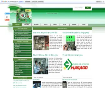 Nasaco.com.vn(Tự động hóa) Screenshot