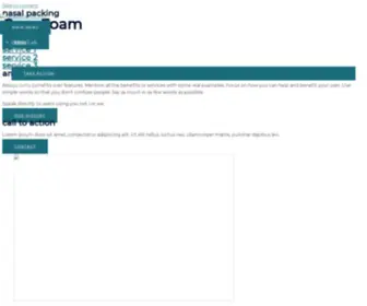 Nasalpacking.com(Just another WordPress site) Screenshot
