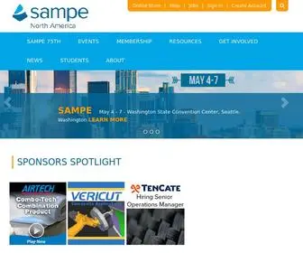 Nasampe.org(SAMPE) Screenshot