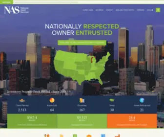 Nasassets.com(National Asset Services) Screenshot