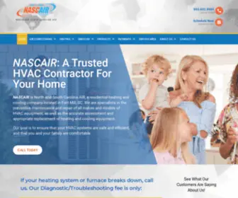 Nascair.com(HVAC Contractor) Screenshot