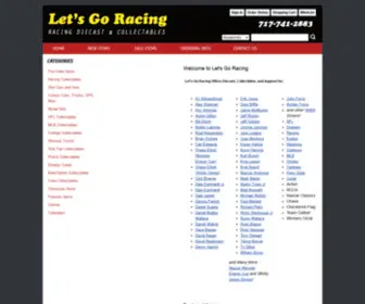 Nascarcollectables.com(Let's Go Racing Nascar Collectables) Screenshot