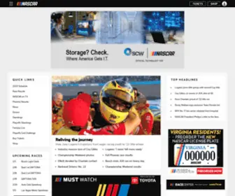 Nascar.com(NASCAR Official Home) Screenshot