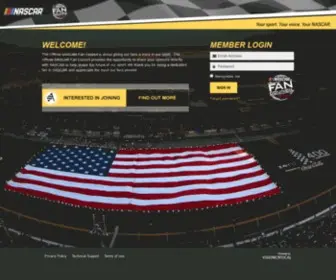 Nascarfancouncil.com(Official NASCAR Fan Council) Screenshot