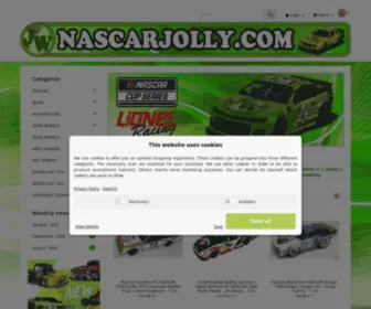 Nascarjolly.com(NASCAR Diecast) Screenshot