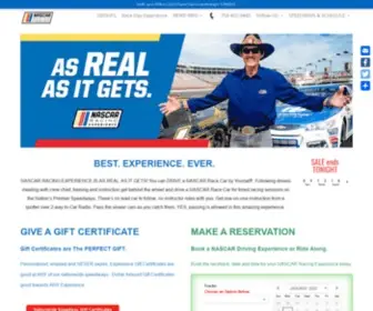 Nascarracingexperience.com(NASCAR Racing Experience) Screenshot