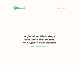 Nascent.xyz(Nascent) Screenshot