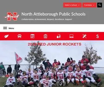 Naschools.net(North Attleborough Public Schools) Screenshot