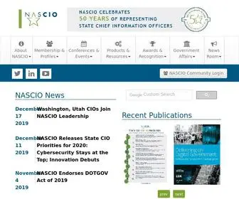 Nascio.org(Home) Screenshot