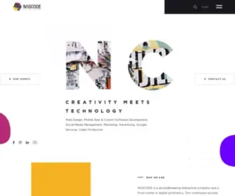 Nascode.com(Nascode Web design) Screenshot