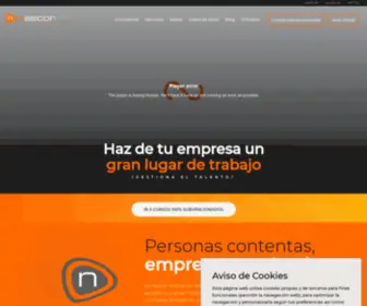 Nascorformacion.com(Formación para Empresas) Screenshot