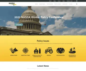 Nasda.org(State Departments of Agriculture) Screenshot