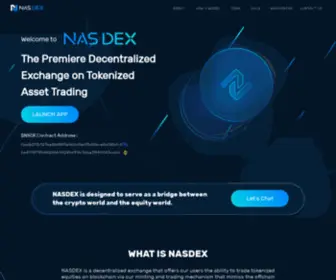 Nasdex.xyz(Nasdex Website) Screenshot