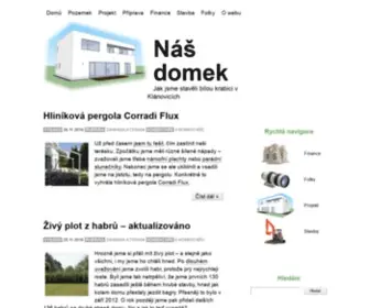 Nasdomek.cz(Náš domek) Screenshot